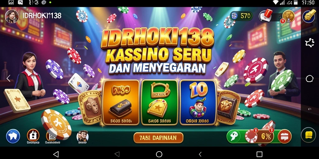 Tampilan gameplay menarik dari IDRHOKI138 dengan berbagai pilihan permainan.