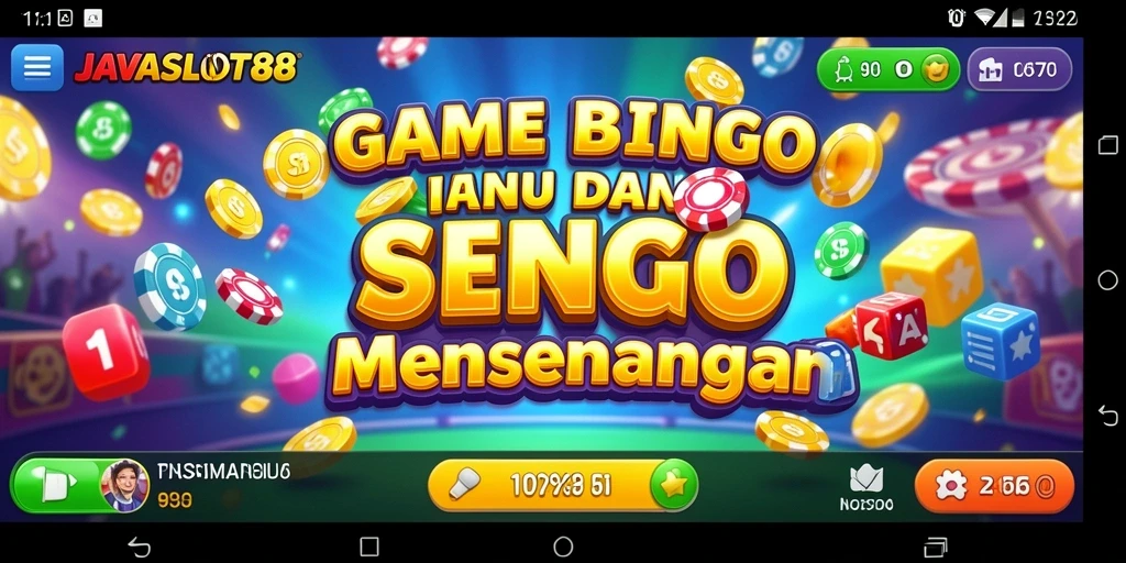 Tangkapan layar gameplay seru dari <strong>JAVASLOT88</strong> menampilkan suasana Bingo yang menarik.