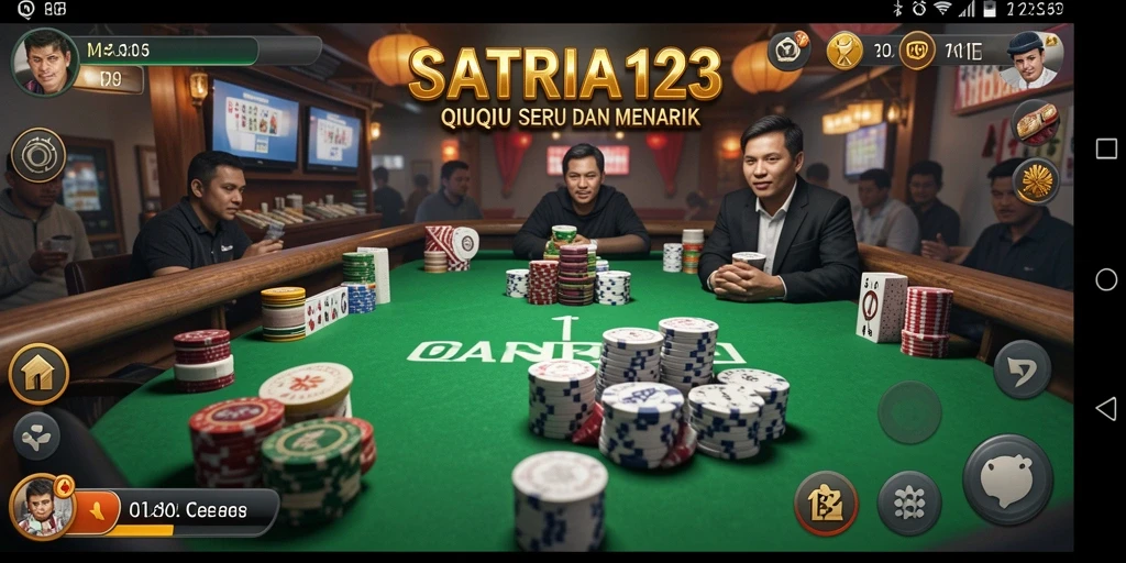 Screenshot gameplay QiuQiu di SATRIA123 dengan tampilan menarik.
